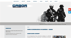 Desktop Screenshot of gabor-security.pl